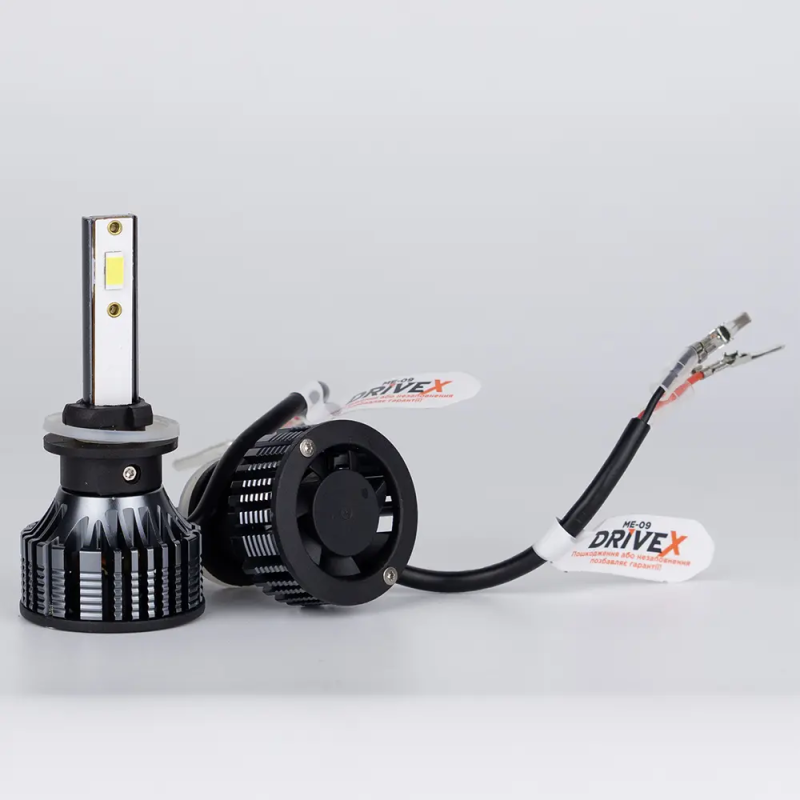 LED лампи автомобільні DriveX ME-09 H27 5500K LED к-т. (DR-00001346)