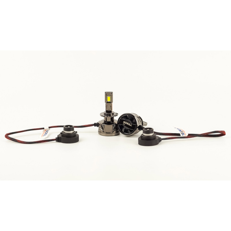LED лампи автомобільні DriveX D3 DLX Ultra 55W 6000K CAN під штатний блок розпалу (DR-00003315)