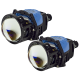 BiLED лінзи автомобільні DriveX BiLED City 3.0" 60/70W 6K 3xLED - модуль ближнього/дальнього світла (DR-00002537)