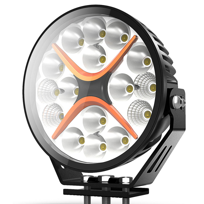 Фара додаткового світла DriveX WL R-105 DLX 7" COMBO+DRL 16L-80W OSR (DR-00001191)