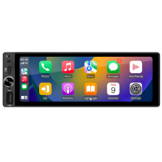 Автомобільний мультимедійний центр 2-Din 7" з бездротовим CarPlay та Android Auto - DriveX LNX-686 1-Din 7" CarPlay 4x45W Linux (DR-00002257)