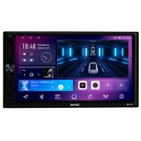 Автомобільний мультимедійний центр 2-Din 7" з бездротовим CarPlay та Android Auto - DriveX SE-701 2-Din 7" DSP 8xCores 4/64GB 4x45W Android 10.0 (DR-00003154)