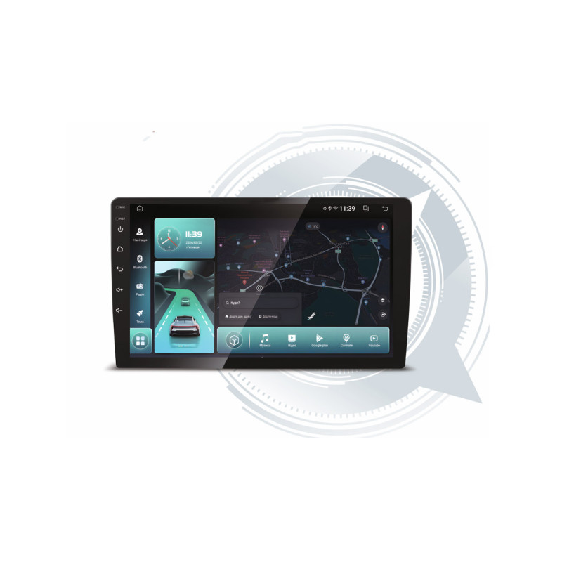 Автомобільна мультимедійна система DriveX UA-05 10" 2+32Gb 2.5D QLED 4-Cores Android 12.0 (DR-00002185)