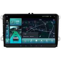 Автомобільна мультимедійна система DriveX UA-07 9" VW 2+32Gb 2.5D QLED 4-Cores Android 12.0 (DR-00002186)