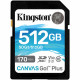 FLASH пам'ять Kingston Canvas Go Plus SDXC 512GB(SDG3/512GB)