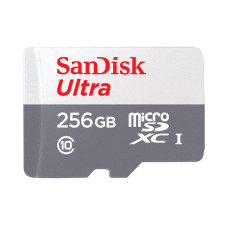 microSDXC (UHS-1) SanDisk Ultra 256Gb class 10 A1 (100Mb/s) (SDSQUNR-256G-GN3MN)