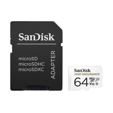 microSDXC (UHS-1 U3) SanDisk Max Endurance 64Gb class 10 V30 (R100Mb/sW40Mb/s) (adapterSD) (SDSQQVR-064G-GN6IA)