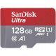 microSDXC (UHS-1) SanDisk Ultra 128Gb class 10 A1 (140Mb/s) (adapter SD) Imaging Packaging (SDSQUAB-128G-GN6IA)