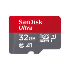 microSDHC (UHS-1) SanDisk Ultra 32Gb class 10 A1 (120Mb/s) (adapter SD) (SDSQUA4-032G-GN6MA)