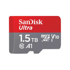 microSDXC (UHS-1) SanDisk Ultra A1 1,5TB class 10 (R150MB/s) (adapter SD) (SDSQUAC-1T50-GN6MA)