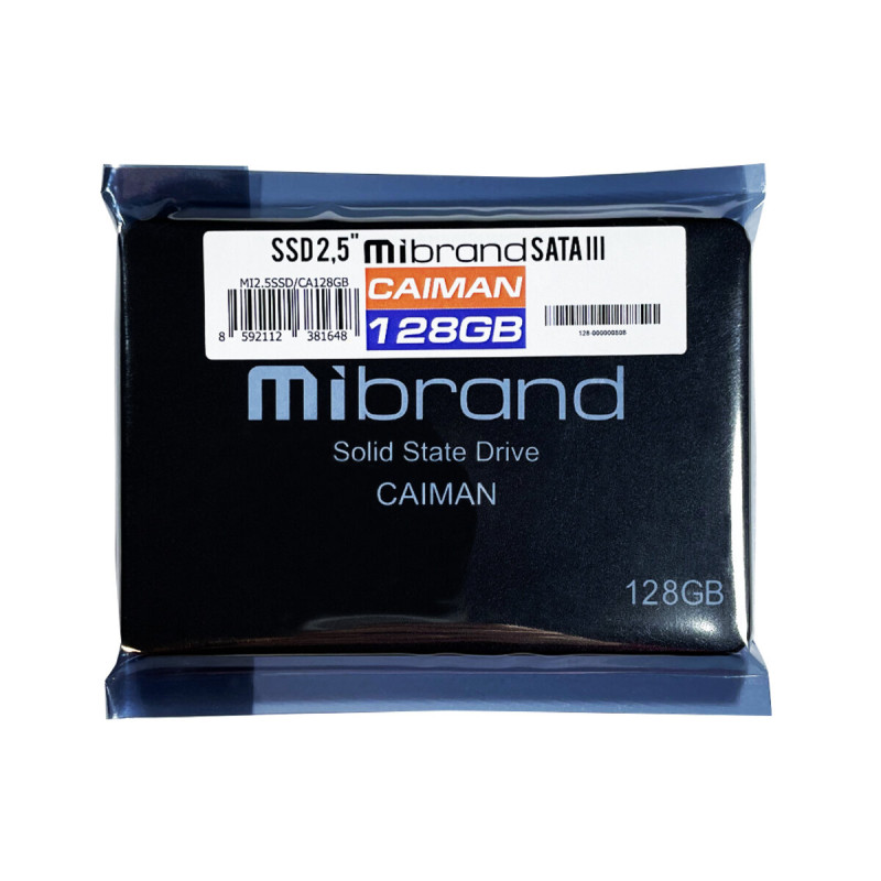 SSD-накопичувач Mibrand Spider SATA III 128GB Bulk(MI2.5SSD/CA128GB)