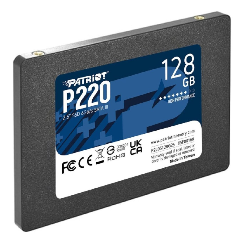 SSD-накопичувач Patriot P220 SATA III 128GB(P220S128G25)