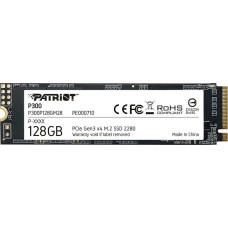 SSD M.2 Patriot P300 128GB NVMe 2280 PCIe 3.0 3D TLC (P300P128GM28)