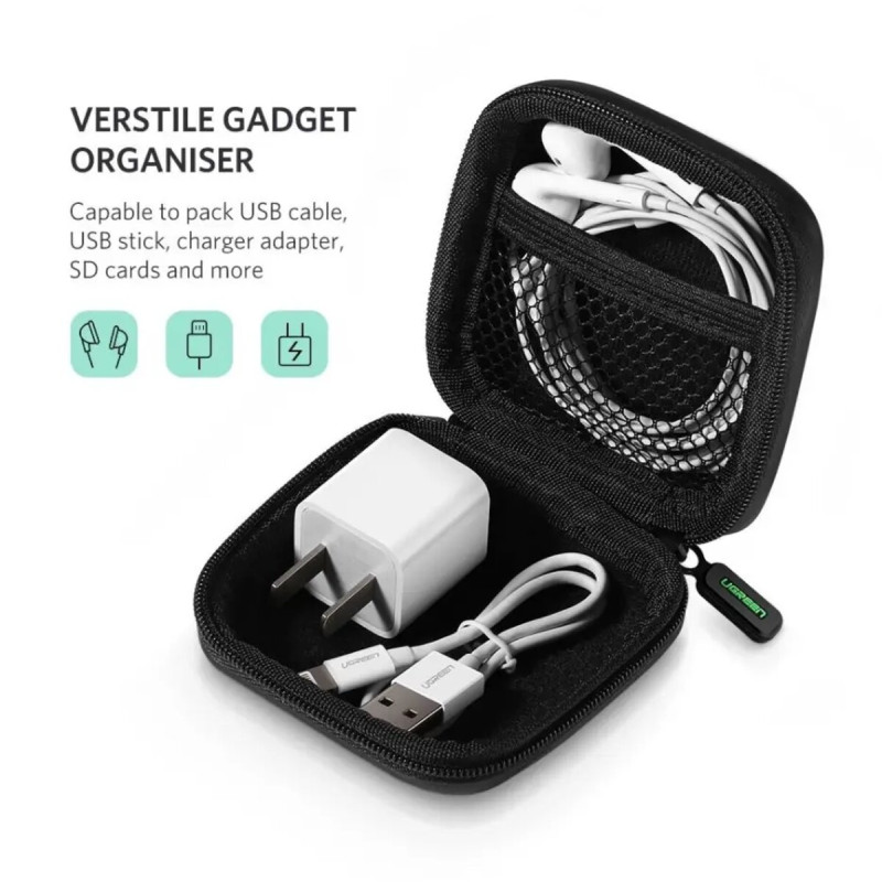 Чохол для навушників UGREEN LP128 Headset Storage Bag (Black) (UGR-40816) (UGR-40816)