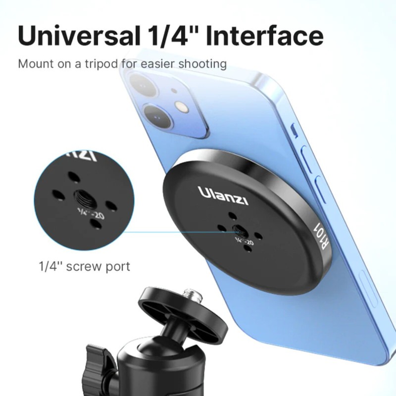 Тримач для телефону Ulanzi Vijim Magsafe to 1/4'' Interface Adapter (UV-3004 R101) (UV-3004)