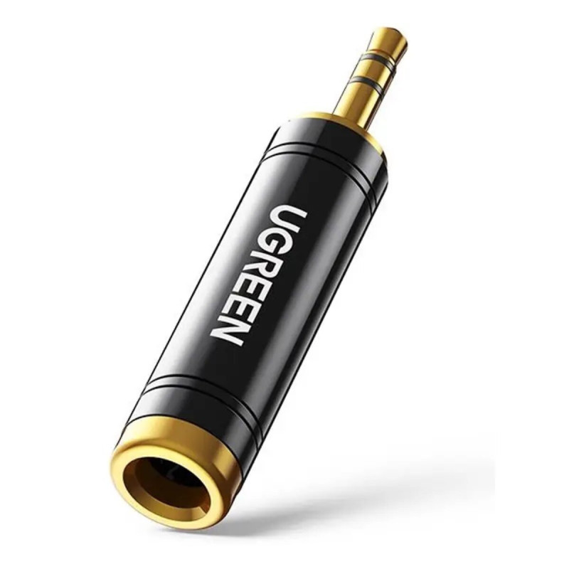 Перехідник UGREEN AV168 3.5mm Male to 6.35mm Female Adapter 1pcs(UGR-60711) (UGR-60711)