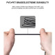 Кабель Подовжувач Vention Cotton Braided TRRS 3.5mm Male to 3.5mm Female Audio Extension Cable 8M Black Aluminum Alloy Type (BHCBK)