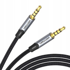 Кабель Vention TRRS 3.5MM Male to Male Aux  Cable 0.5M Gray (BAQHD) (BAQHD)