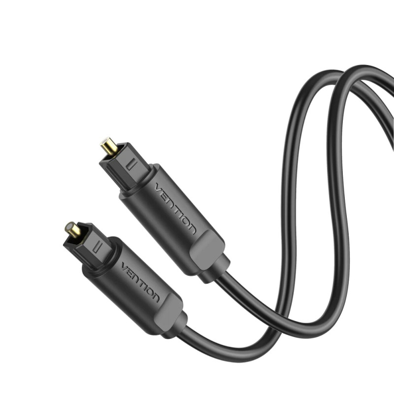 Кабель Vention Optical Fiber Audio Cable 1.5M Black (BAEBG) (BAEBG)
