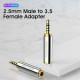 Адаптер Vention 2.5mm Male to 3.5mm Female Audio Adapter Silvery Metal Type (VAB-S02) (VAB-S02)