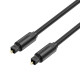 Кабель Vention Optical Fiber Audio Cable 1.5M Black (BAEBG) (BAEBG)