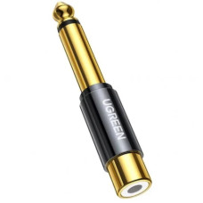 Перехідник UGREEN AV169 6.35mm Male to RCA Female Adapter(UGR-80731) (UGR-80731)