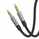 Кабель Vention TRRS 3.5MM Male to Male Aux  Cable 1.5M Gray (BAQHG) (BAQHG)