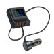 Автомобільний зарядний пристрій ACEFAST B11 138W Car Charger Splitter with Digital Display Black (AFB11)