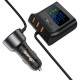 Автомобільний зарядний пристрій ACEFAST B11 138W Car Charger Splitter with Digital Display Black (AFB11)