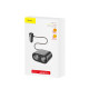 Автомобільний зарядний пристрій Baseus High Efficiency One to Two Cigarette Lighter Black (CRDYQ-01)
