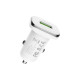 Автомобільний зарядний пристрій BOROFONE BZ12A single port QC3.0 18W White (BZ12AW)