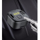 АЗП з FM-модулятором CHAROME C8 Grace FM Transmitter Black (6974324910458)