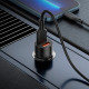 Автомобільний зарядний пристрій BOROFONE BZ19B Wisdom 36W dual port QC3.0 car charger Black (BZ19BCB)