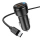 Автомобільний зарядний пристрій BOROFONE BZ17 Core dual port QC3.0 car charger set(Micro) 18W (BZ17M)