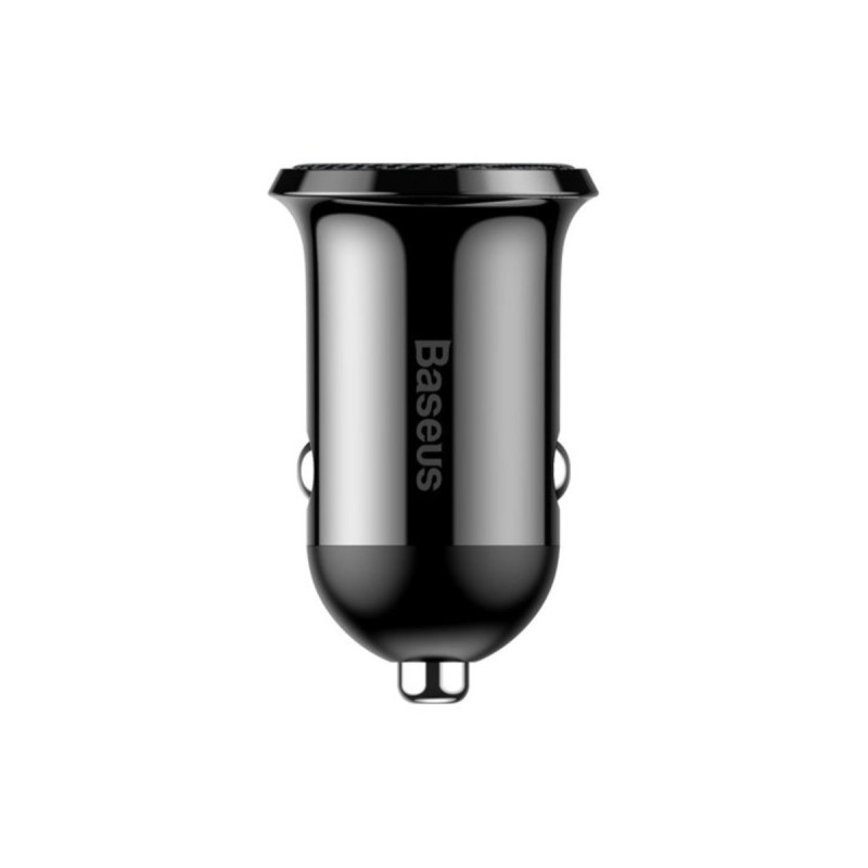 Автомобільний зарядний пристрій Baseus Grain Pro Car Charger (Dual USB 4.8A ) Black (CCALLP-01)