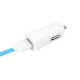 Автомобільний зарядний пристрій HOCO Z2 single-port car charger White (6957531039020)