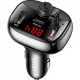 Автомобільний зарядний пристрій Usams US-CC143 C25 Digital Display Wireless FM Car Charger Black(CC143TC01)