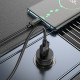 Автомобільний зарядний пристрій HOCO Z49A Level single port QC3.0 18W (Type-C) Black (6931474795724)