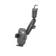 Тримач для мобільного HOCO H17 Waves rearview mirror car holder Black (6942007600521)