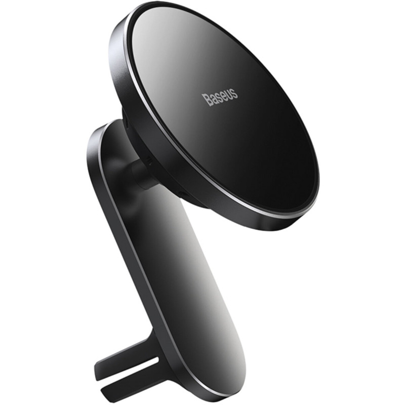 Кріплення для мобільного телефону Baseus Big Energy Car Mount Wireless Charger Black(WXJN-01)