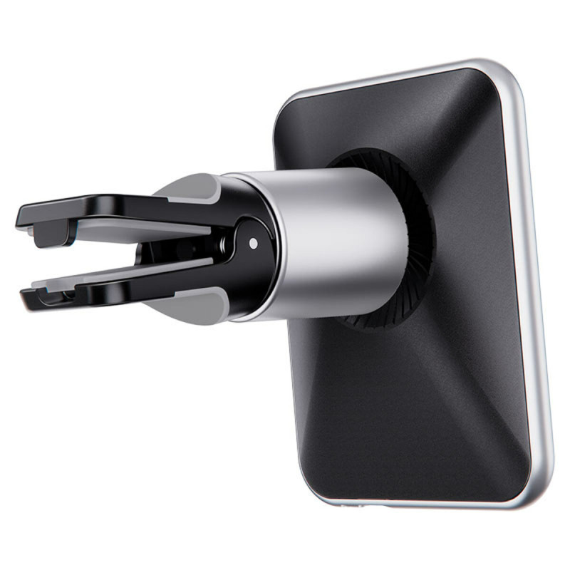 Тримач для мобiльного з БЗП BOROFONE BH43 Xperience magnetic wireless charging car holder Black+Silver (BH43BS)