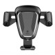 Тримач для мобiльного Baseus Gravity Car Mount Black (SUYL-01)