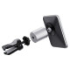 Тримач для мобiльного з БЗП BOROFONE BH43 Xperience magnetic wireless charging car holder Black+Silver (BH43BS)