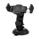 Тримач для мобільного HOCO CA40 Refined suction cup base in-car dashboard phone holder Black (6957531089223)