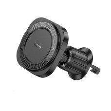 Тримач для мобільного HOCO H28 Rainbow ring magnetic car holder(air outlet) Black (6942007611459)