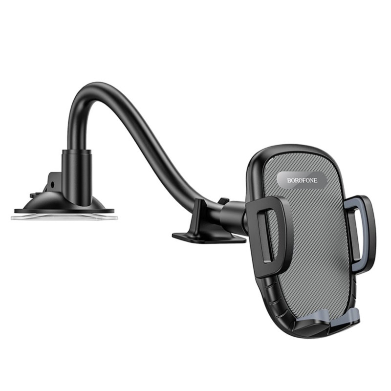 Тримач для мобільного BOROFONE BH54 Racer windshield car holder Black (BH54B)