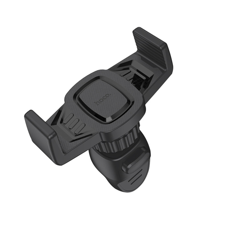 Тримач для мобільного HOCO CA38 Platinum sharp air outlet in-car holder Black (6957531086338)
