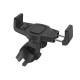 Тримач для мобільного HOCO CA38 Platinum sharp air outlet in-car holder Black (6957531086338)