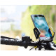 Тримач для мобільного HOCO CA14 Vehicle mounted holder for riding Gray (6957531045335)
