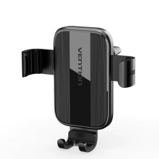 Автотримач для телефону Vention Auto-Clamping Car Phone Mount With Duckbill Clip Black Square Fashion Type (KCTB0) (KCTB0)